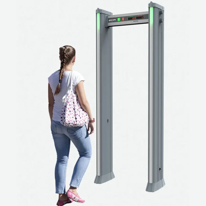 12 Zones Door Frame Metal Detector 